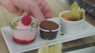 Café Gourmand: Fondant Chocolat