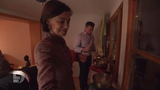 Ariane lässt die Gäste meditieren