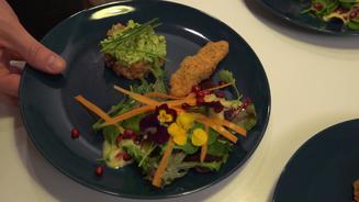  Variation vom Lachs an Salat 