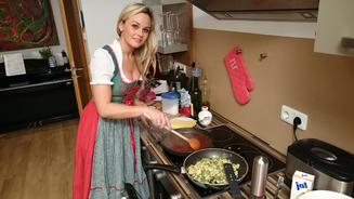 Cathrin hat echte Gastgeberqualitäten