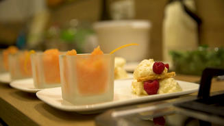 Mille-feuille von Mascarpone