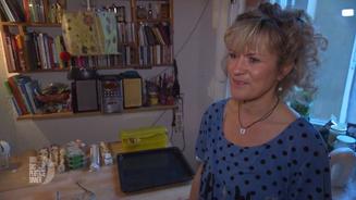 Anne kocht am ersten Tag