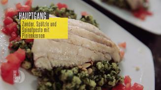 Rhein-Zander mit Spätzle