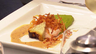 Lachsklößchen mit Fenchel-Royal