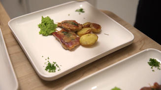 Saltimbocca mit Rosmarinkartoffeln