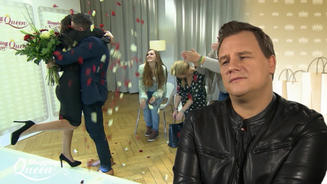 Heiratsantrag auf dem Catwalk