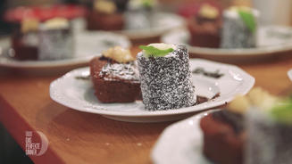 Schneewittchen - Macadamia-Brownie