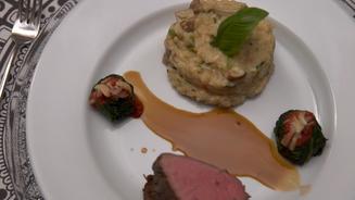 Risotto mit Steinpilzen und Kalbsfilet