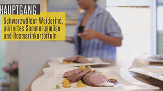 Weiderind mit Rosmarinkartoffeln