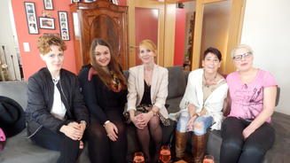 Das sind die Mädels aus Frankfurt