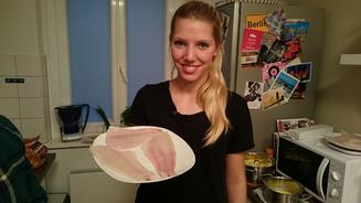 Köchin Sarah hat eine innere Sirene