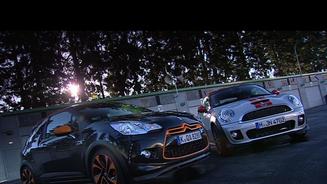 MINI JCW Coupé vs. Citroen DS3
