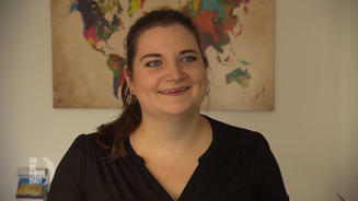 Tabea kocht am ersten Tag in Zürich