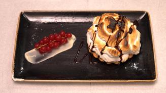 Baked Alaska mit homemade ICE-Cream