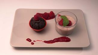 Himbeer-Schoko-Muffin
