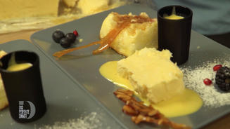 Eierlikör-Erdbeer-Vanille-Dessert