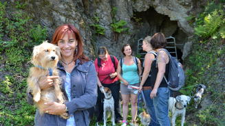 Diana und Klein Maggie auf Krimi-Tour
