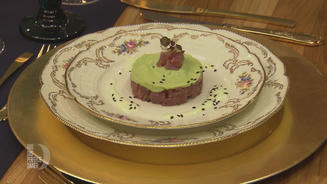 Thunfischtatar mit Wasabischaum