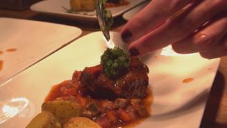 Boeuf Bourguignon mit Kartoffelkombi