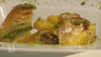 Italienischer Pfirsichtraum