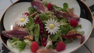 Bunter Mischsalat mit Entenbrust