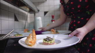 Thunfisch-Frucht-Tatar