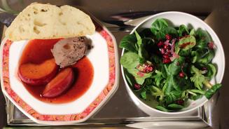 Geflügelleber-Parfait mit Pflaumen