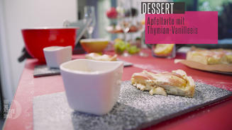 Französische Apfeltarte