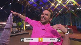 Steffen grillt die Promis im Finale