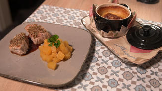 Schweinefilet mit Kräuterkruste