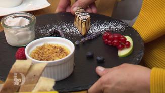 Tonka Crème Brûlée und Lavendeleis