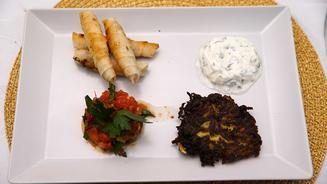 Sigara Börek und Tomatenconfit