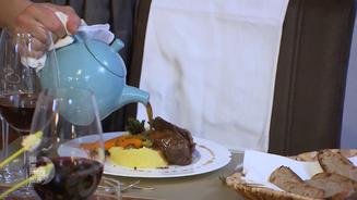 Wein schlecht, Rouladen trocken!