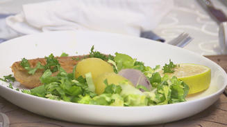 Fränkisches Karpfenfilet in Bierteig