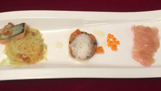 Dreierlei vom Saibling