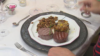 Steaks mit Pfifferlingen