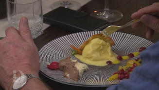 Mangoeis & Schokoladenmousse