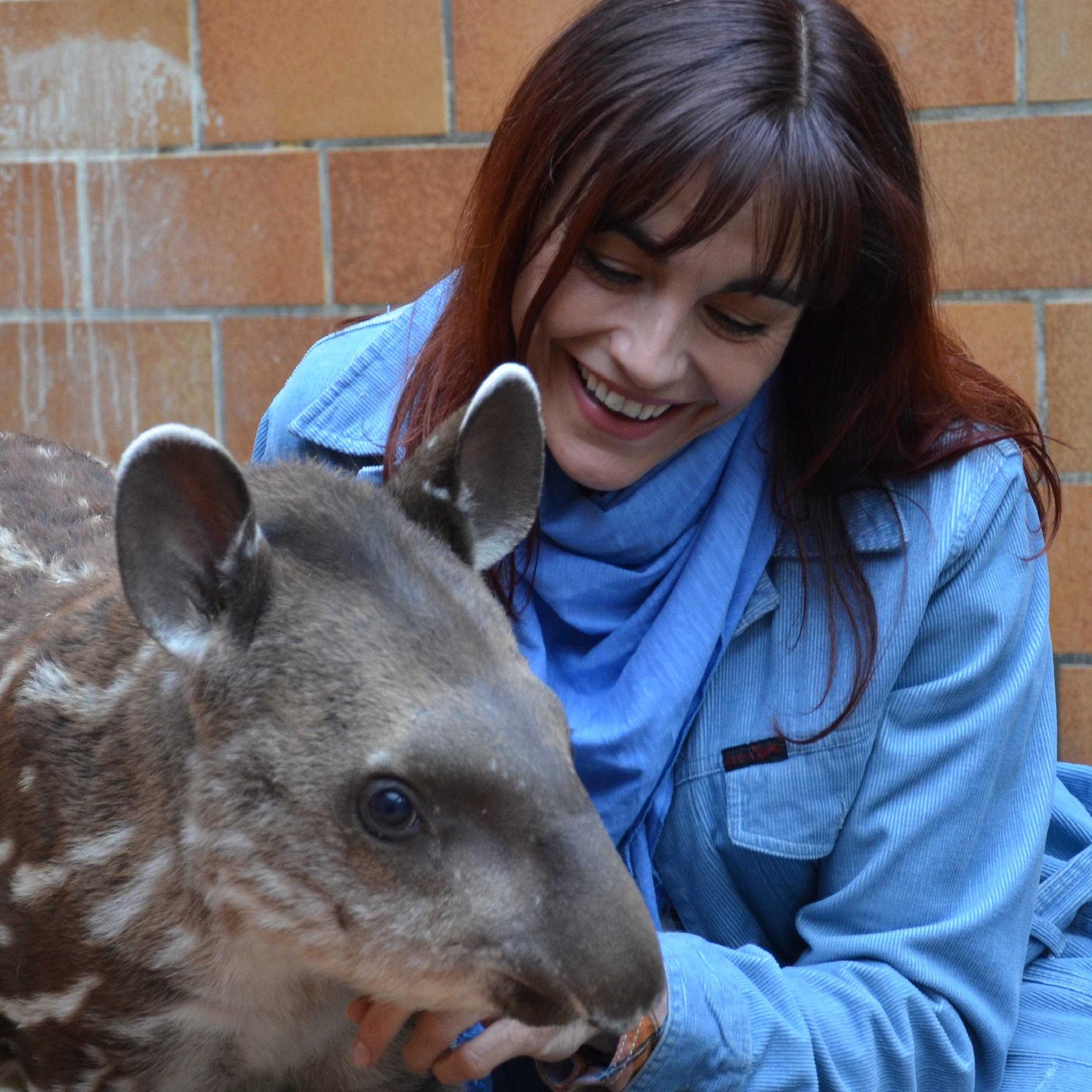 Tiergeschichten1 - Diana und Tapirbaby Tiergeschichten1 - Diana und Tapirbaby