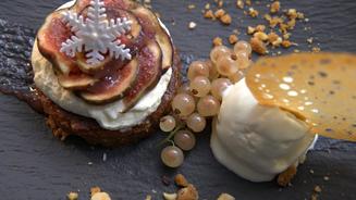 Kalabrischer Walnusskuchen mit Feigen 