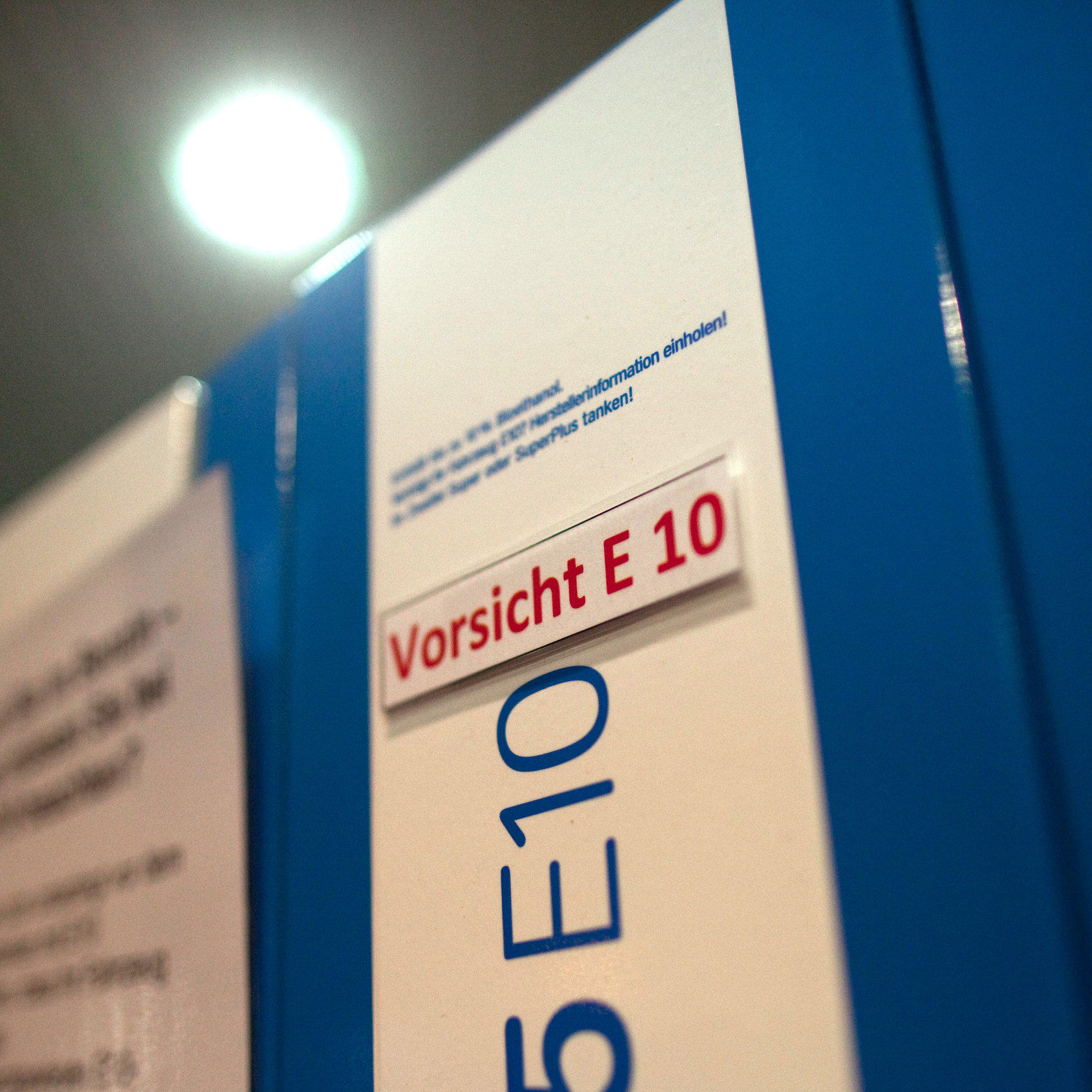 Vorsicht E10 Vorsicht E10