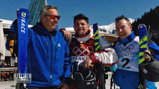 Tim und Tim meistern die Piste