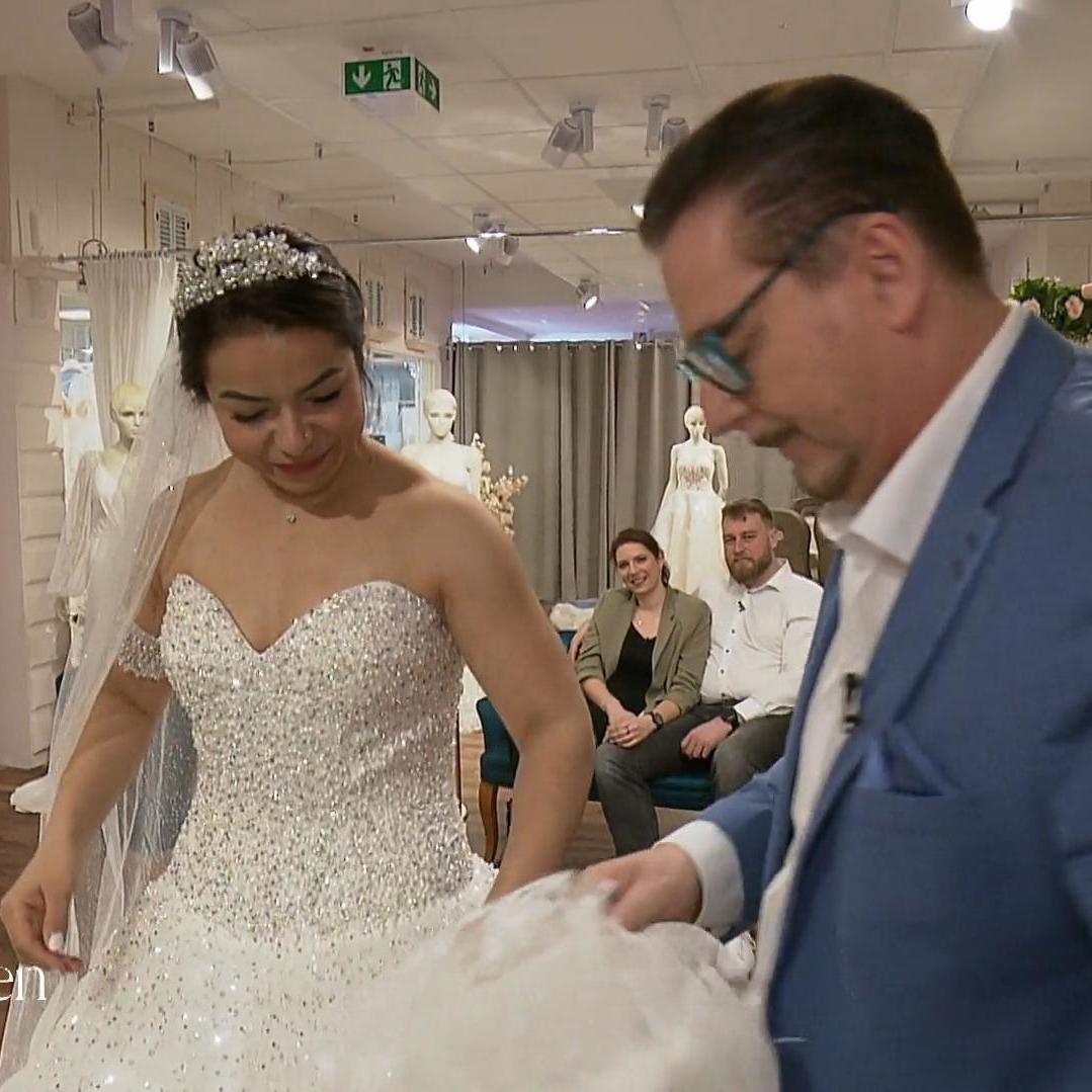 Uwe Herrmann muss bei Jana schon noch an der ein oder anderen Stelle zurechtzupfen Uwe Herrmann muss bei Jana schon noch an der ein oder anderen Stelle zurechtzupfen