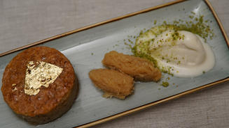 Serbischer Grießkuchen