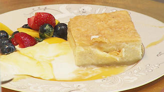 Griechische Vanille-Sirup-Teig-Pastete