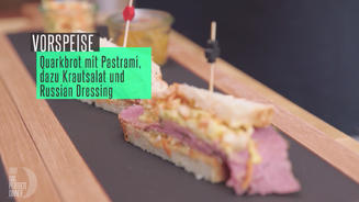 Pastrami-Sandwich mit Aprikosenchutney