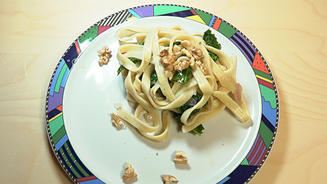 Pasta con cavolo riccio