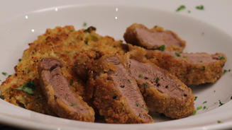 Wildschweinschnitzel Wiener Art