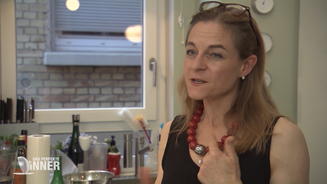 Die Gastgeberin spricht viele Sprachen