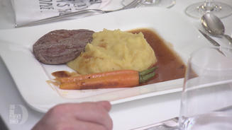 Rinderfilet mit Steckrüben