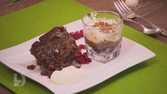 Karamellisierter Dattelkuchen